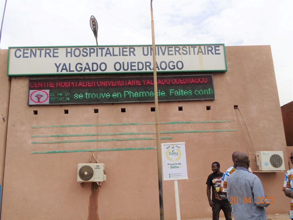 Campagne gratuite de chirurgie du cancer du sein au CHU Yalgado Ouédraogo.
