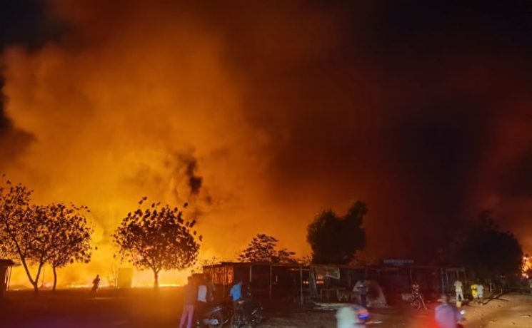Ouagadougou : Un incendie ravage une concession dans le quartier Tanghin